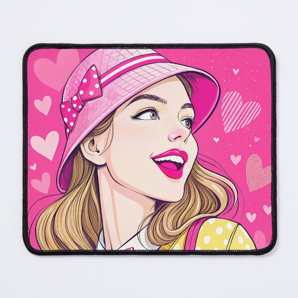 Item preview, Girl with preppy lips designed and sold by AhArtMe.