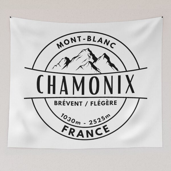Item preview, Chamonix Mont-Blanc France designed and sold by GoodOldVintage.