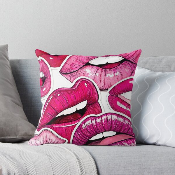 Item preview, Pink preppy lips shine designed and sold by AhArtMe.