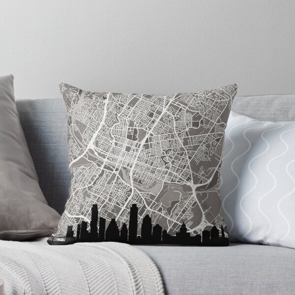 Item preview, Austin Texas Skyline Map designed and sold by ArtPrints.