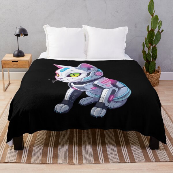 Artikelvorschau, Cyberpunk-Katze entworfen und verkauft von Getup-clothing.