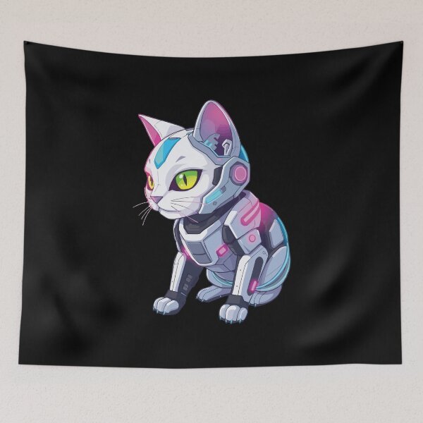 Item preview, Cyberpunk Cat designed and sold by Getup-clothing.
