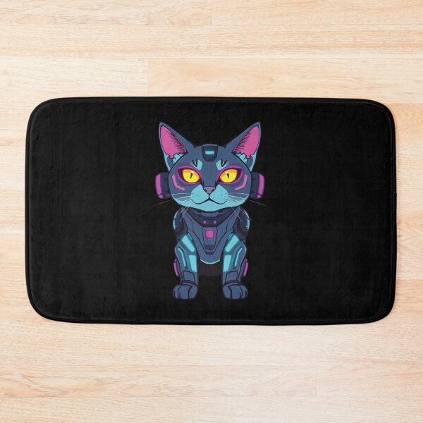 Artikelvorschau, Cyberpunk-Katze entworfen und verkauft von Getup-clothing.