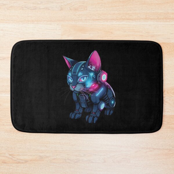 Artikelvorschau, Cyberpunk-Katze entworfen und verkauft von Getup-clothing.