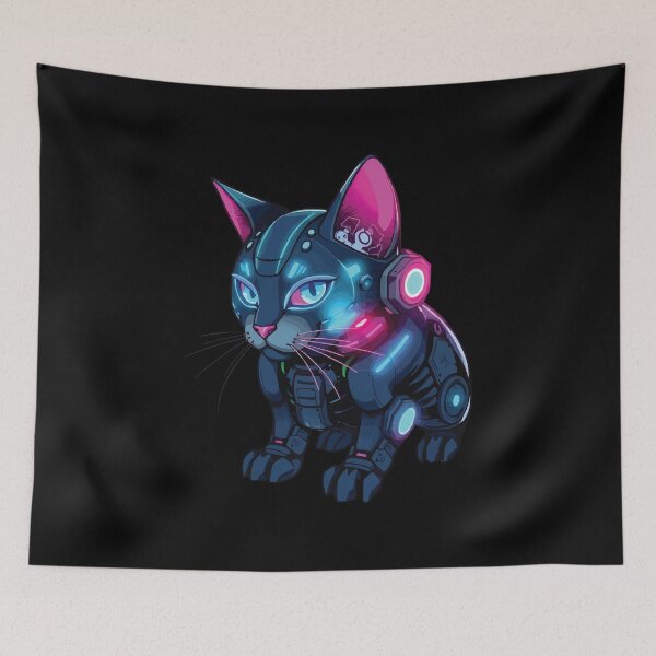 Item preview, Cyberpunk Cat designed and sold by Getup-clothing.