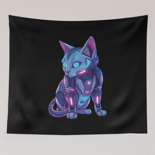 Item preview, Cyberpunk Cat designed and sold by Getup-clothing.