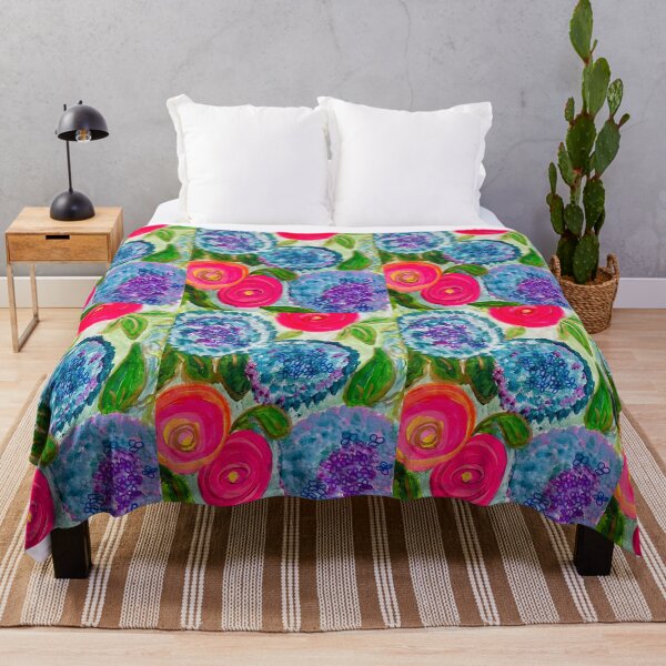 Item preview, Roses and hydrangeas designed and sold by Megan Tipping.