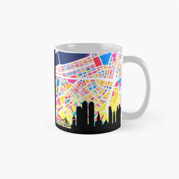 Item preview, Boston Massachusetts Skyline Map designed and sold by ArtPrints.