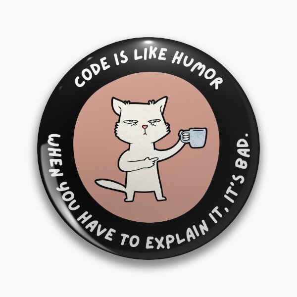 Item preview, Code is like humor designed and sold by Programming Jokes.