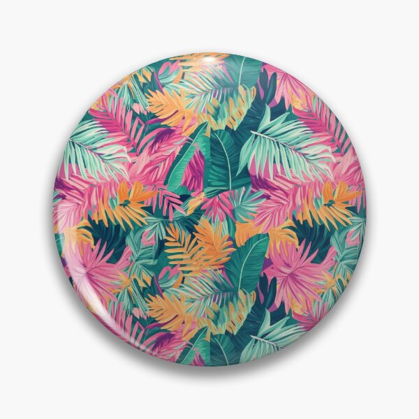 Item preview, Jungle of tropical leaves and bright colors creating designed and sold by MiraCleAI.