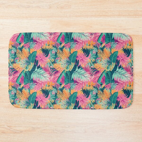 Item preview, Jungle of tropical leaves and bright colors creating designed and sold by MiraCleAI.