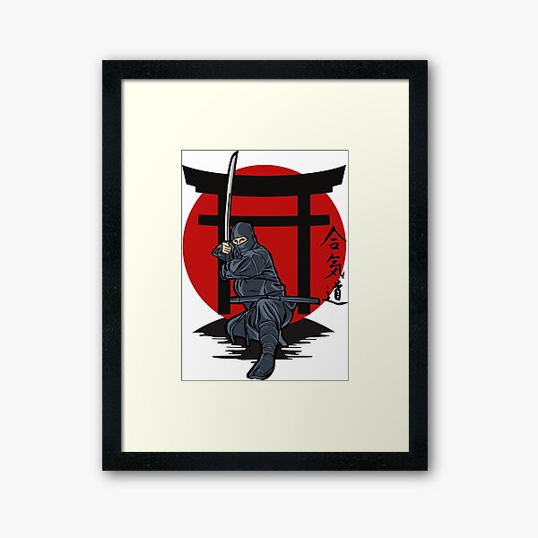 Item preview, ninja Under the Scarlet Moon designed and sold by yuki-hana.