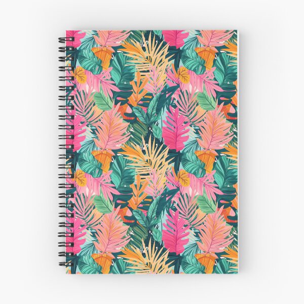 Item preview, Jungle of tropical leaves and bright colors creating designed and sold by MiraCleAI.