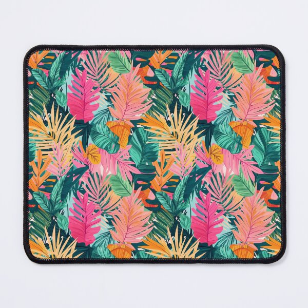 Item preview, Jungle of tropical leaves and bright colors creating designed and sold by MiraCleAI.