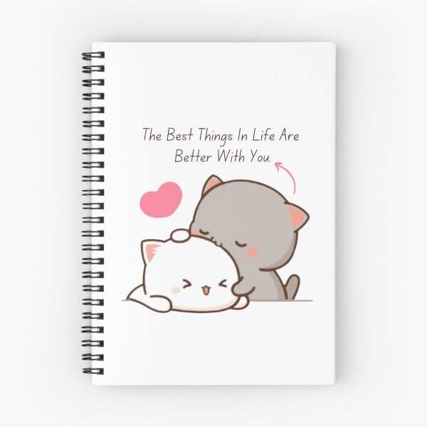 Item preview, The Best Things In Life Are Better With You Sugar Mochi Milk Peach Couple 2025 designed and sold by BrightStreets.