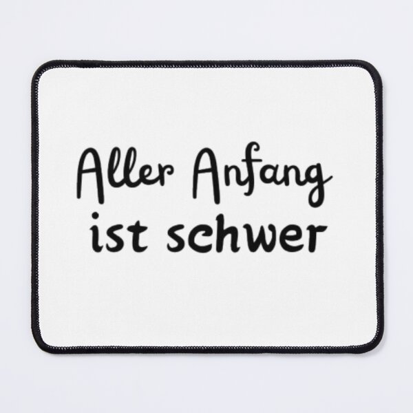 Item preview, All beginnings are difficult - German proverb Classic T-Shirt designed and sold by Ahmedprodesign.