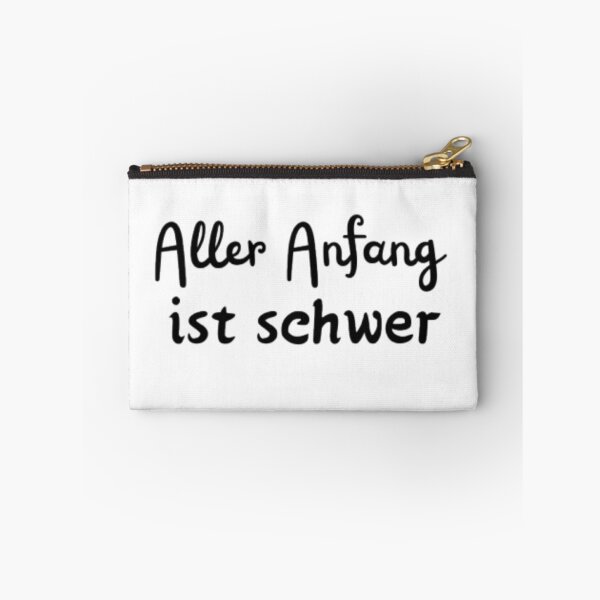 Item preview, All beginnings are difficult - German proverb Classic T-Shirt designed and sold by Ahmedprodesign.