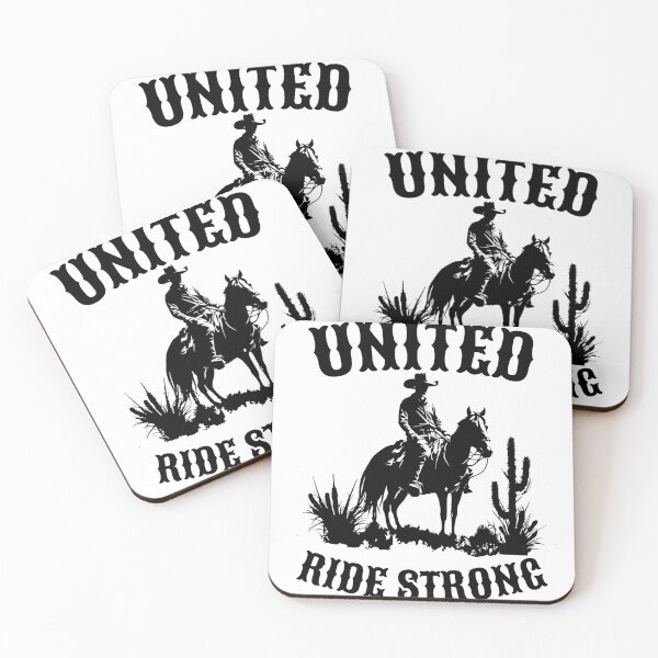 Item preview, United - Ride Strong Cowboy Design designed and sold by tarzbol.
