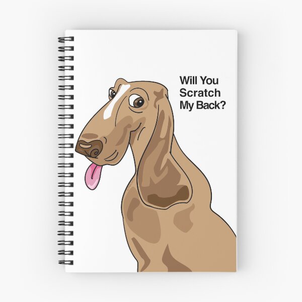 Item preview, Will you scratch my back Hound  designed and sold by Petcisely.