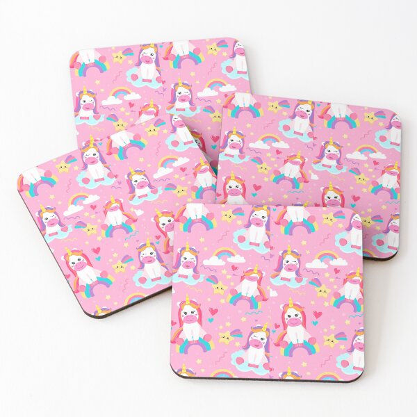 Item preview, Colorful Seamless With Unicorns Cartoon Love designed and sold by Masonixem.