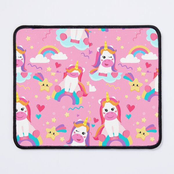 Item preview, Colorful Seamless With Unicorns Cartoon Love designed and sold by Masonixem.