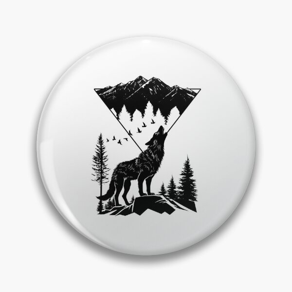 Item preview, Silent Wolf, Endless Forest designed and sold by yuki-hana.