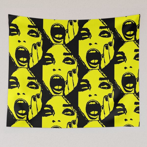 Item preview, Sasha Grey yellow  designed and sold by Chad's Fresh Art.