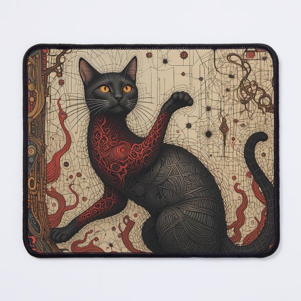 Item preview, Playing Cat Doodle Art designed and sold by Witty Shirts.