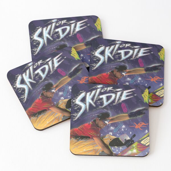 Item preview, Ski or Die Game Cover HD designed and sold by Retr0Tshirts.