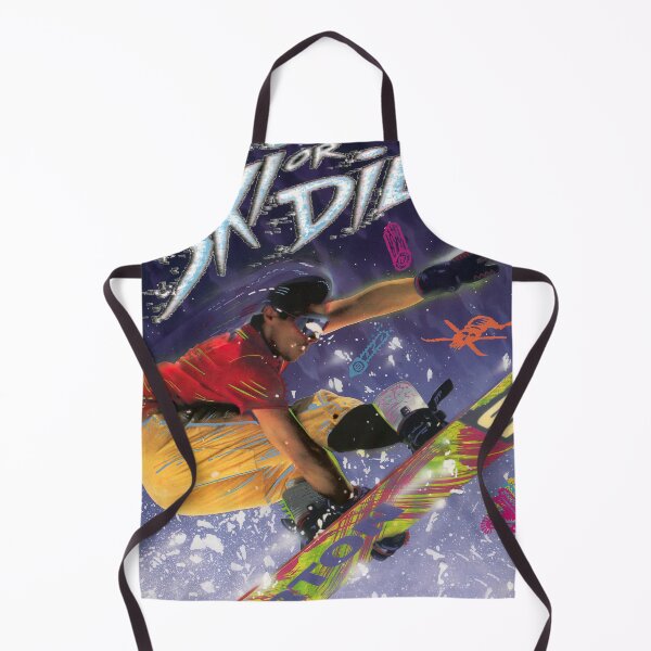 Item preview, Ski or Die Game Cover HD designed and sold by Retr0Tshirts.