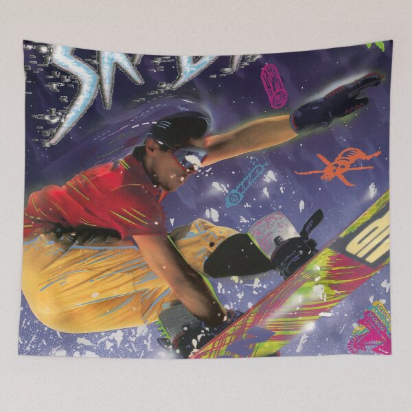 Item preview, Ski or Die Game Cover HD designed and sold by Retr0Tshirts.