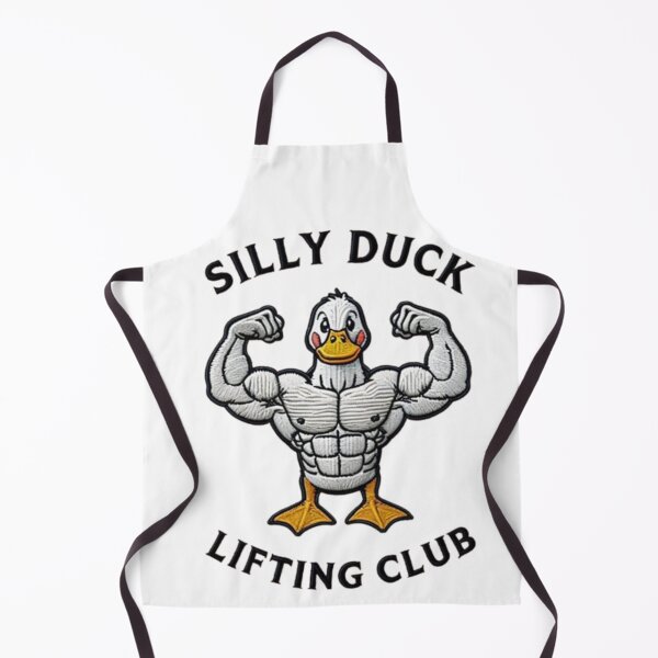 Artikelvorschau, Silly Duck Lifting Club – Lustiges Enten-Workout-Design entworfen und verkauft von MaciejCraft.