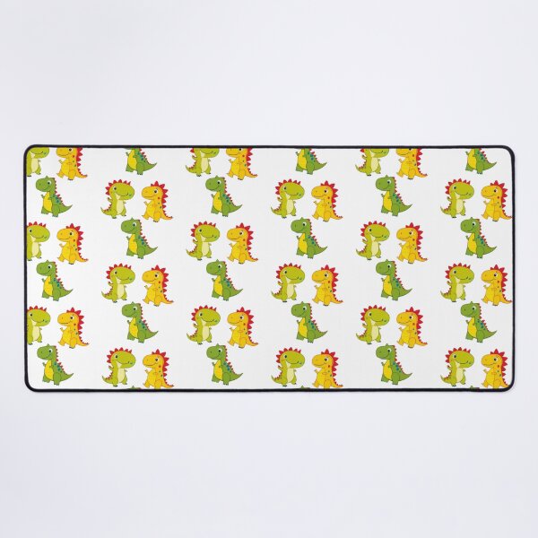 Item preview, Cute Green & Yellow Dinosaures designed and sold by adlkh.