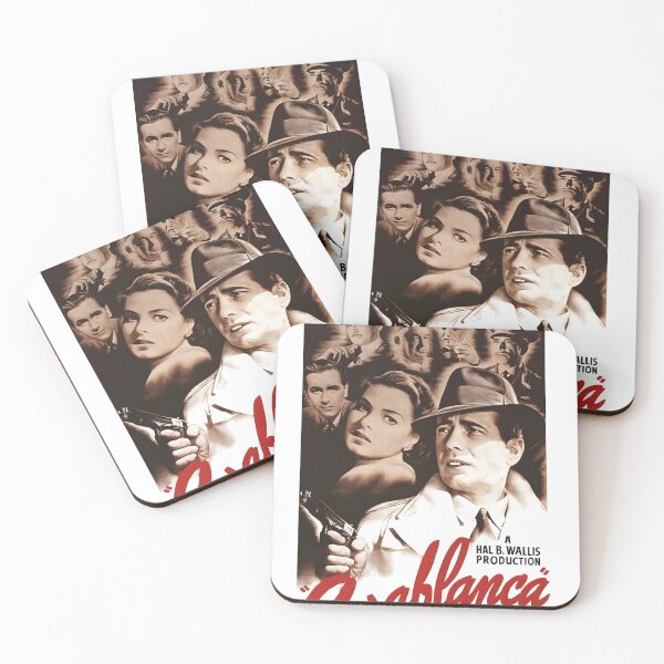 Item preview, A classic poster for the 1942 classic movie „Casablanca”, with Humphrey Bogart designed and sold by NIKI1105.