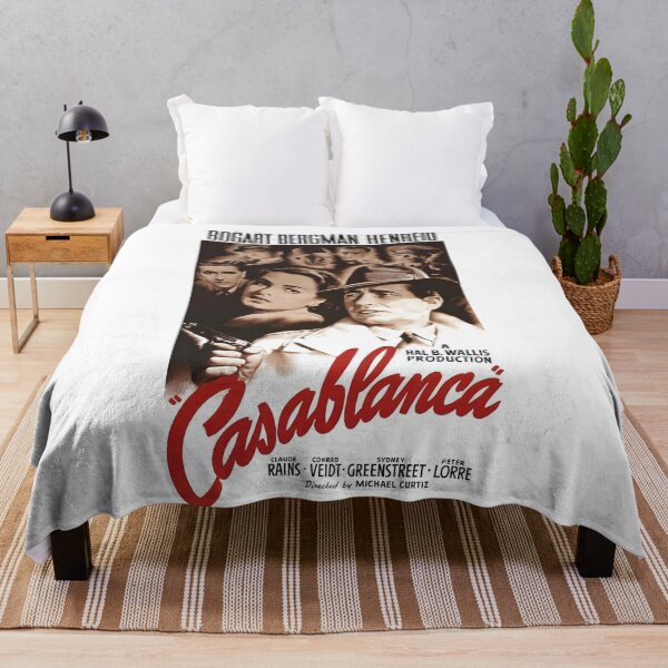 Item preview, A classic poster for the 1942 classic movie „Casablanca”, with Humphrey Bogart designed and sold by NIKI1105.