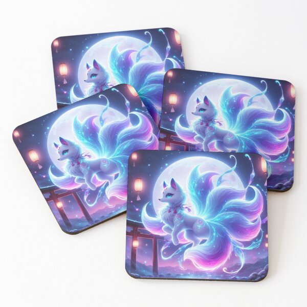 Item preview, Neon Kitsune – Spirit of the Night designed and sold by JOshopx.