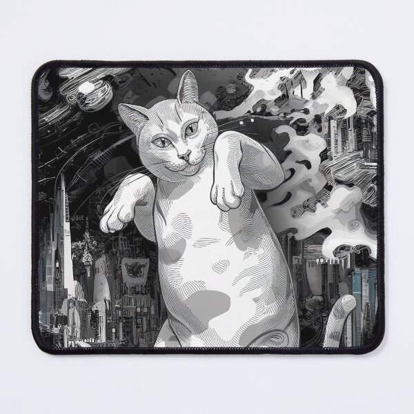 Item preview, The Cat Bosch Abstract Klimt Art Lozhkin Illustraton Vintage Zentangle Art designed and sold by Witty Shirts.