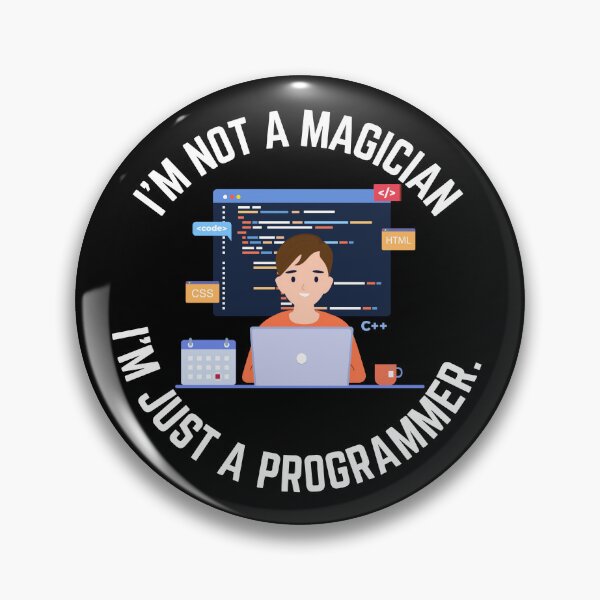 Item preview, I'm Just a Programmer designed and sold by Programming Jokes.