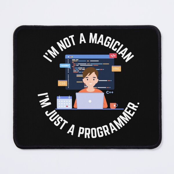 Item preview, I'm Just a Programmer designed and sold by Programming Jokes.