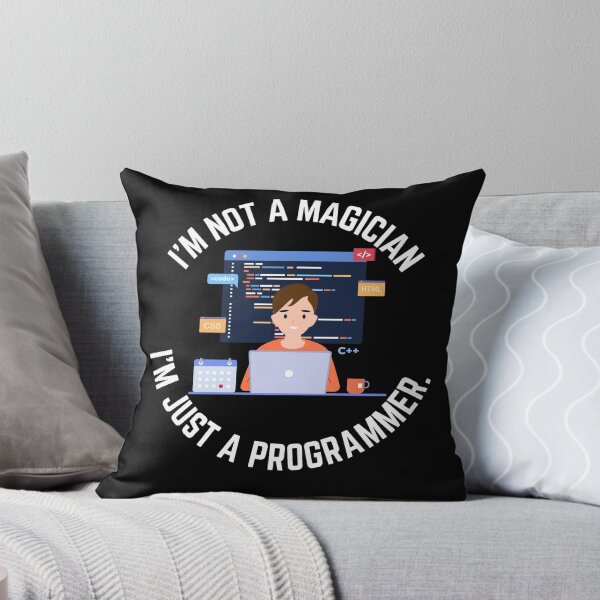 Item preview, I'm Just a Programmer designed and sold by Programming Jokes.