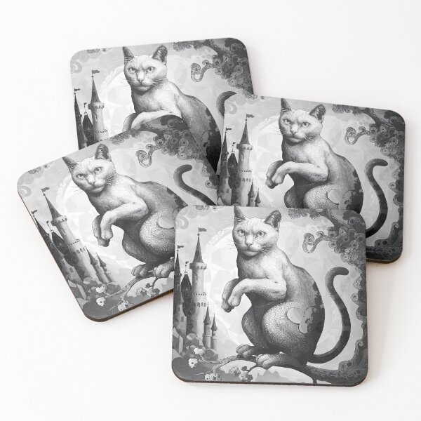 Item preview, Cat Bosch Abstract Klimt Art Lozhkin Illustraton Vintage Zentangle Art designed and sold by Witty Shirts.