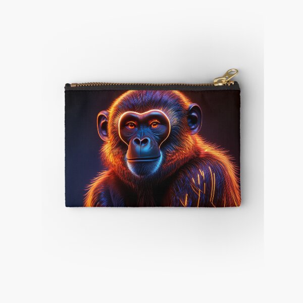 Item preview, Fire | Glowing Neon Monkey Collection | Hyperrealistic designed and sold by monkeybusiness.pt.