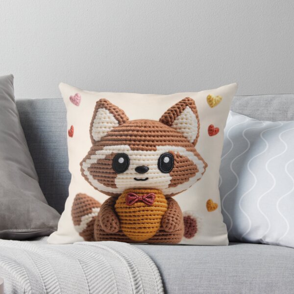 Item preview, Ultra-Detailed Chibi Playful Raccoon  designed and sold by iadescontrolada.