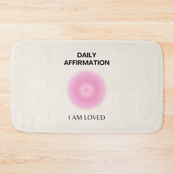 Aperçu de l'œuvre Affirmations quotidiennes, affirmations positives, vibrations spirituelles positives, art du dégradé d'aura créée et vendue par Magic Love Art Print.