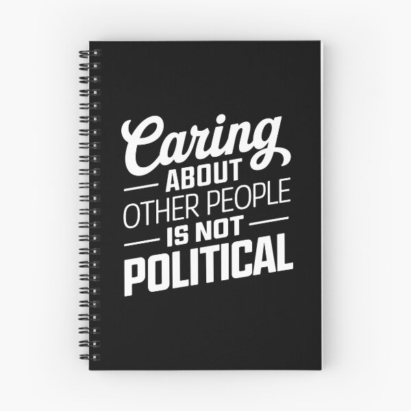 Item preview,  Caring About Other People Is Not Political- This is a perfect gift for activists, teachers, healthcare workers, and anyone who believes in the power of empathy, kindness, and equality. designed and sold by ZyziowskyArt.