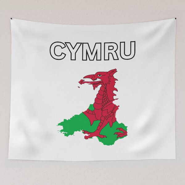 Item preview, Cymru Flag Map Design designed and sold by atomstartup.