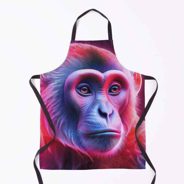 Item preview, Coral Pink | Glowing Neon Monkey Collection | Hyperrealistic designed and sold by monkeybusiness.pt.
