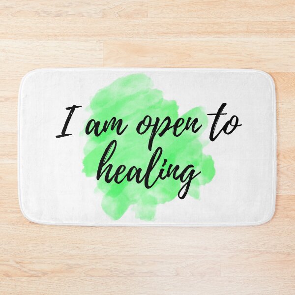 Item preview, I am open to healing - Positive Affirmations - For Depression [ 2025 - Collection ] designed and sold by elmsstudios.
