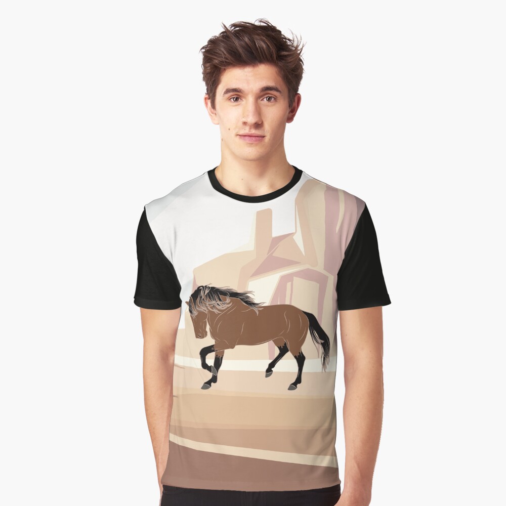 Aperçu de l'œuvre T-shirt graphique créée et vendue par WebEquitation.