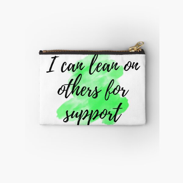 Item preview, I can lean on others for support - Positive Affirmations - For Depression [ 2025 - Collection ] designed and sold by elmsstudios.